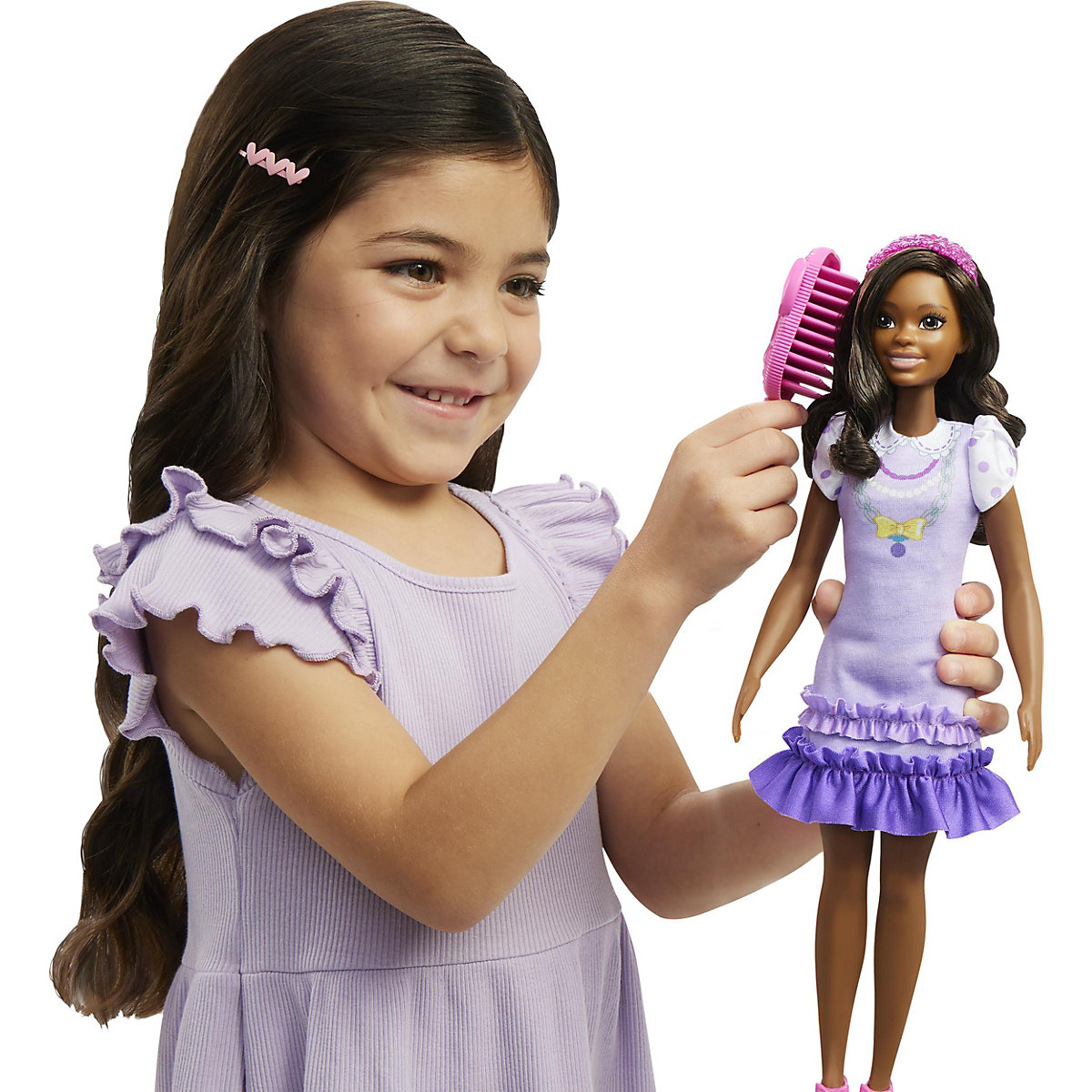 Barbie-Puppe für Vorschulkinder, My First Barbie Brooklyn, ca. 34 cm