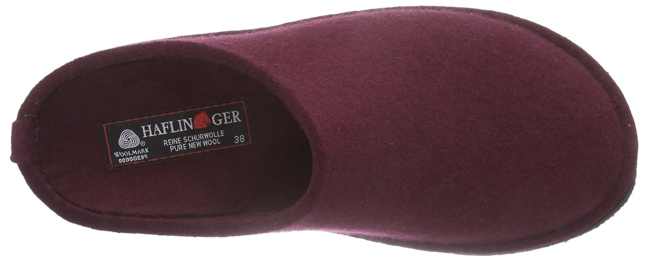 HAFLINGER Hausschuhe rot