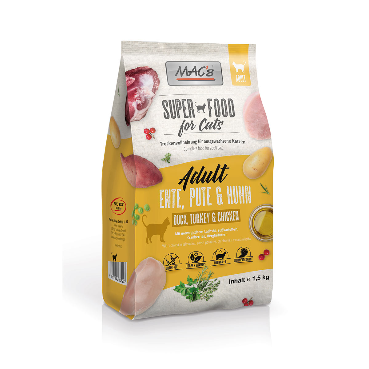 MAC's Cat Adult Ente, Pute & Huhn günstig kaufen