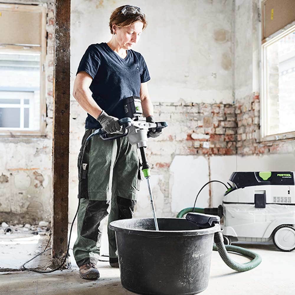 Batedeira FESTOOL de 1600 W com duas velocidades e haste de agitação à esquerda 575820