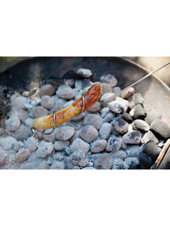 Esschert Design Grillspieß in silber/braun günstig kaufen onesize