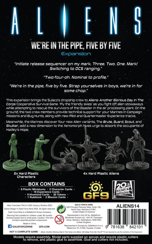 Aliens: Five by Five Updated Edition (Exp.) (engl.)