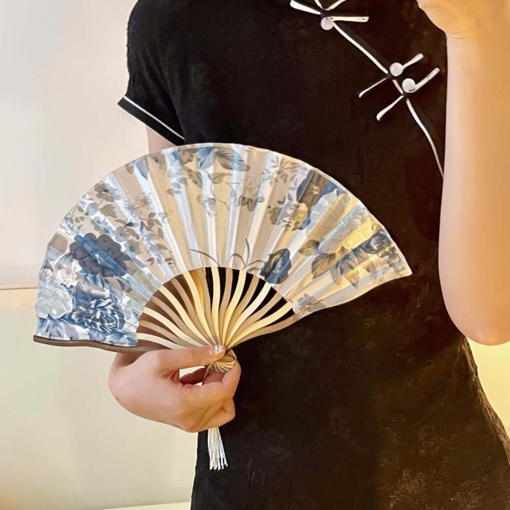aikidio Handfächer Handfächer Chinesischer aus Bambus für den Sommer