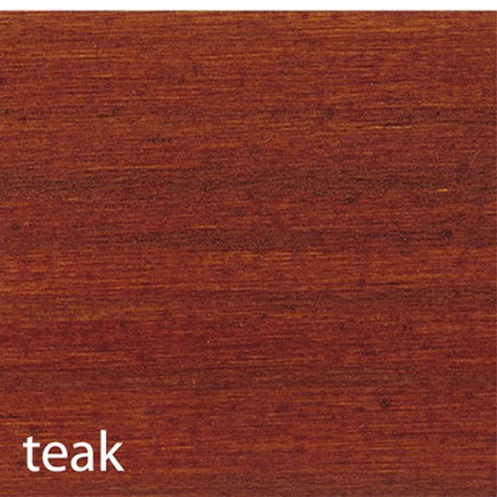 Baufix Wetterschutz-Holzgel Teak 2er-Set