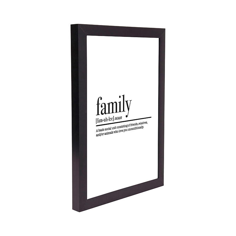 Home Ramme 21 x 30 cm, sort