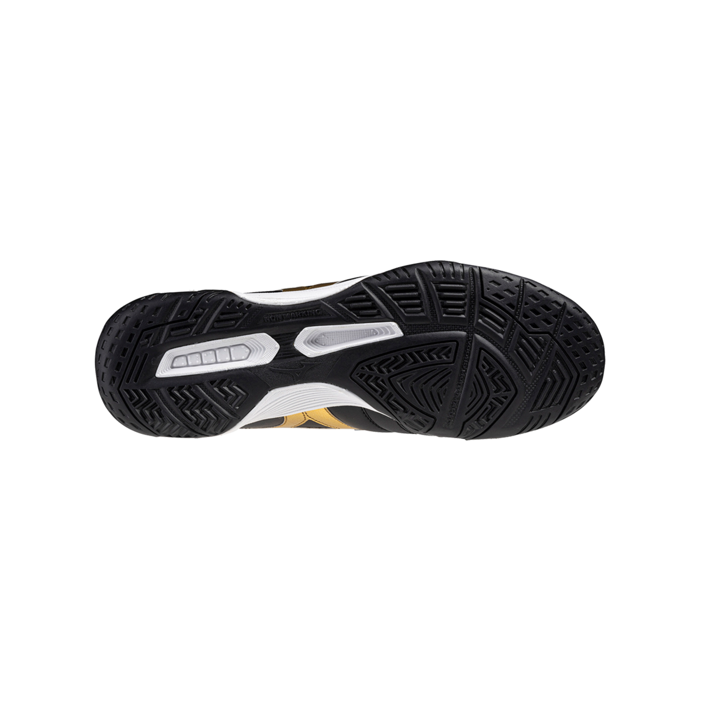 Mizuno Morelia Sala Classic IN Halle Schwarz Gold F50