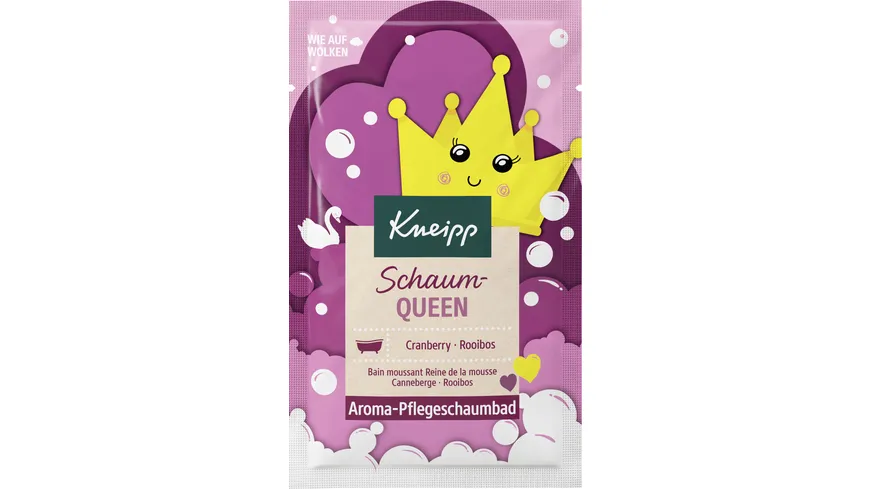 Kneipp Schaumqueen Cranberry-Rooibus Schaumbad 50 ml
