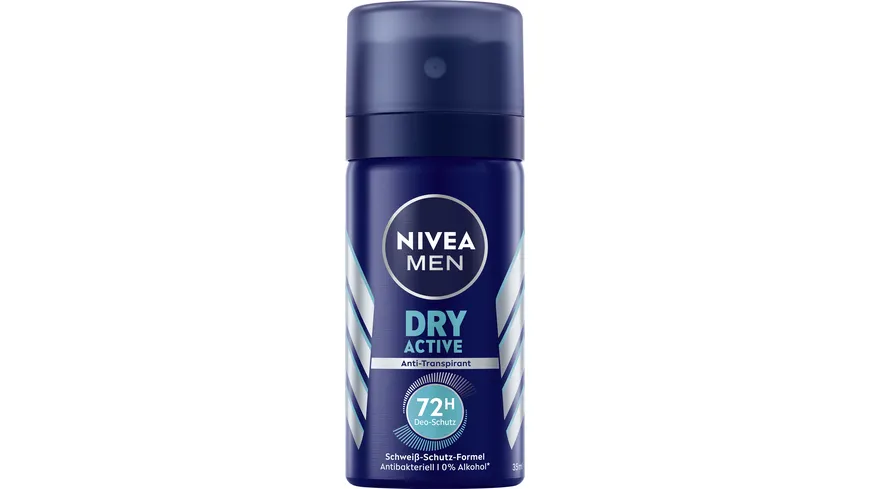NIVEA MEN Deo Spray Dry Active Mini Anti-Transpirant 35 ml