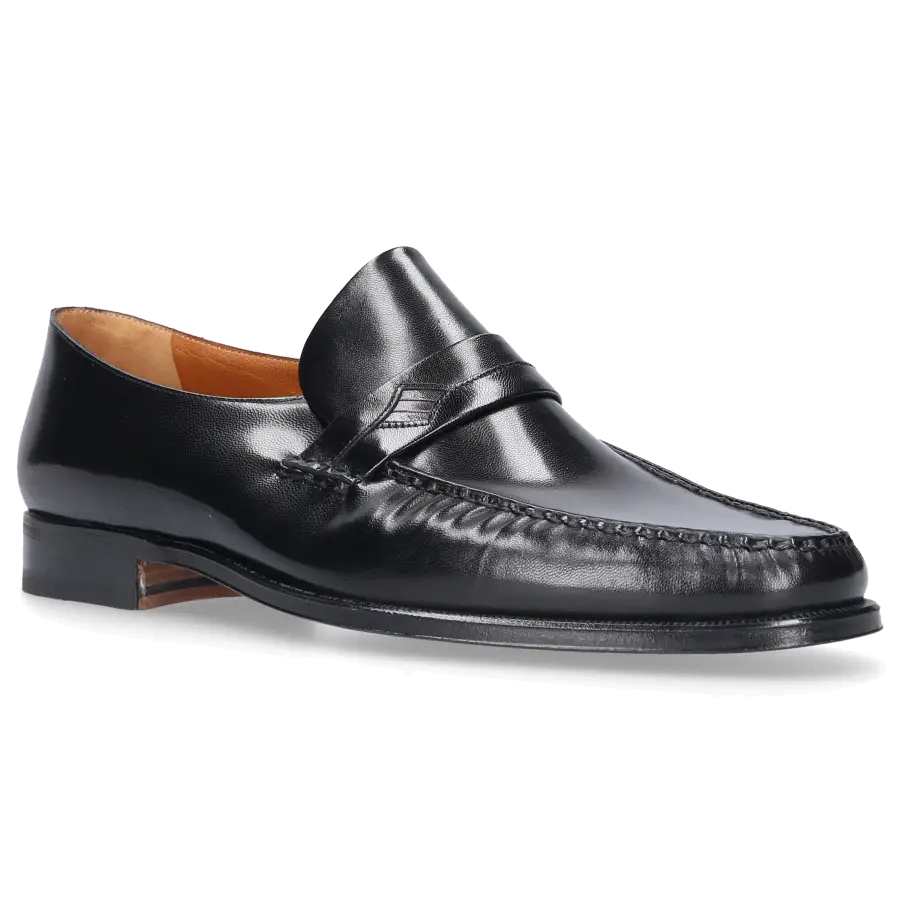 Moreschi - Loafer Kalbsleder - schwarz