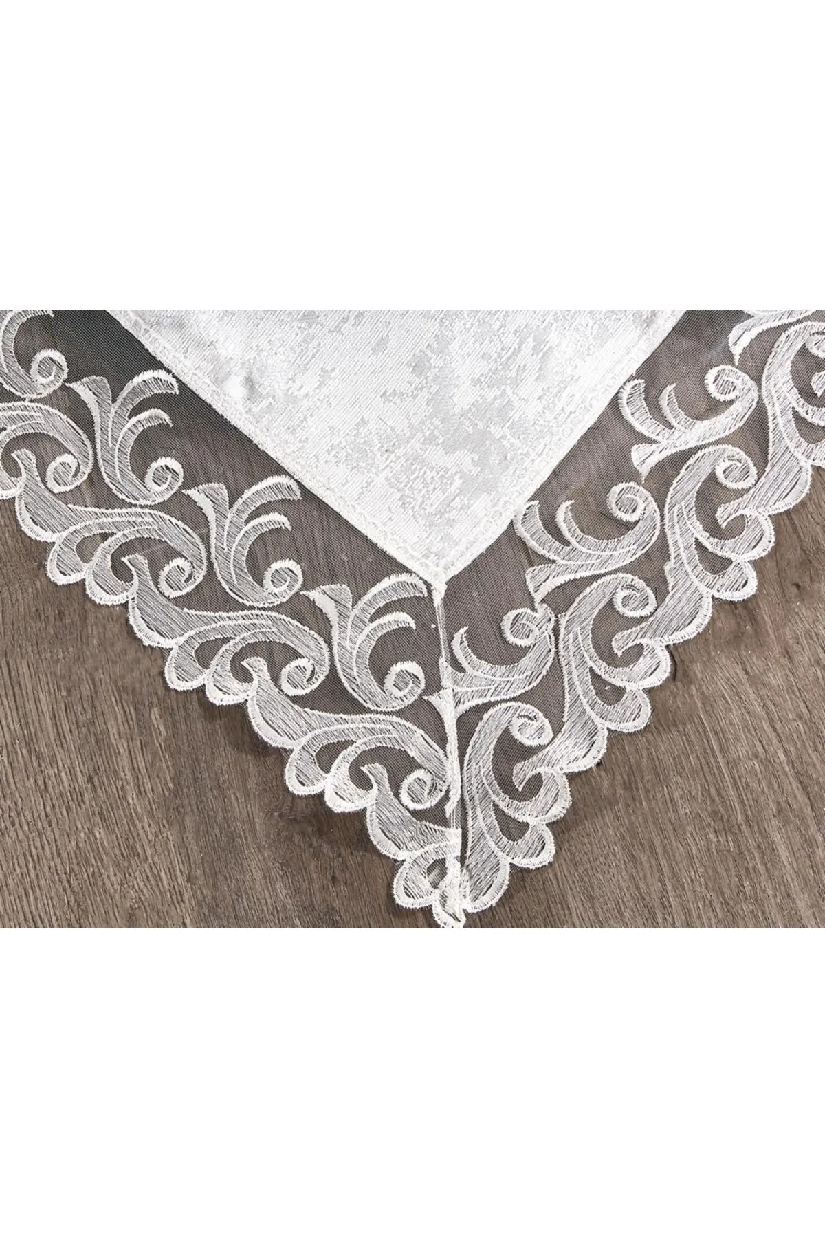 Çeyiz Diyarı  Belinda Einzel-Jacquard-Tagesdecke, Creme
