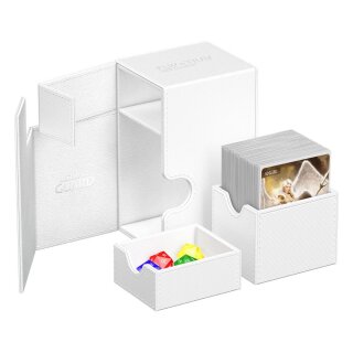 Ultimate Guard Flip`n`Tray 80+ XenoSkin Monocolor Weiß