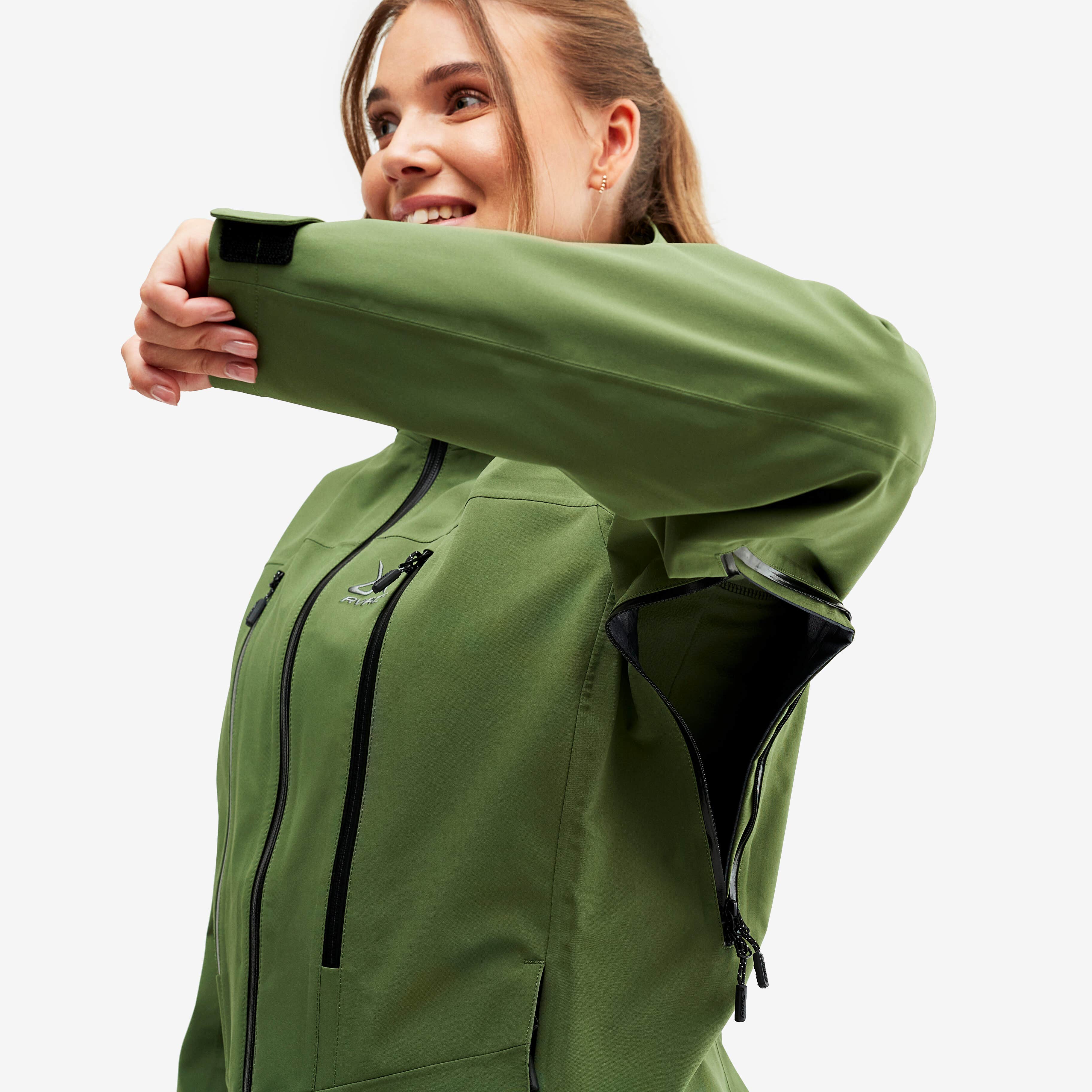 Whisper Jacket Femme Bronze Green