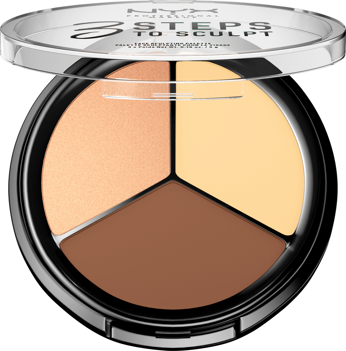 Contouringpuder 3 Steps to Sculpt Light 02, 15 g