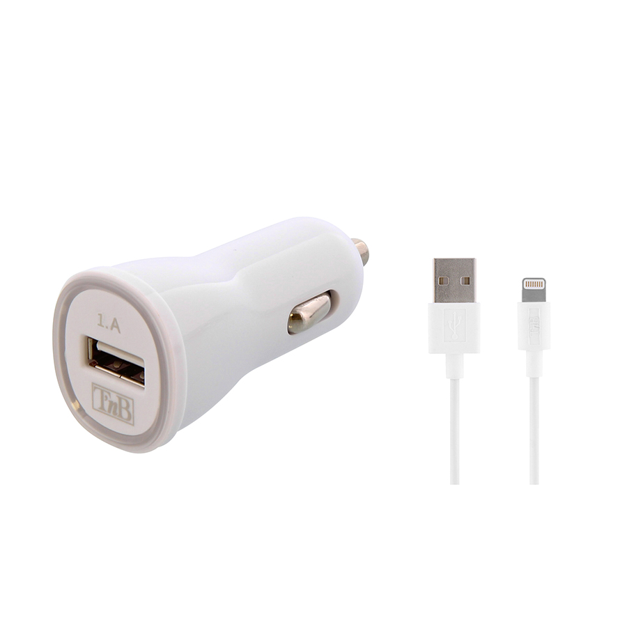Ladegerät inkl. Kabel für iPhone und iPod von t'nb, 1 Stück - ATU