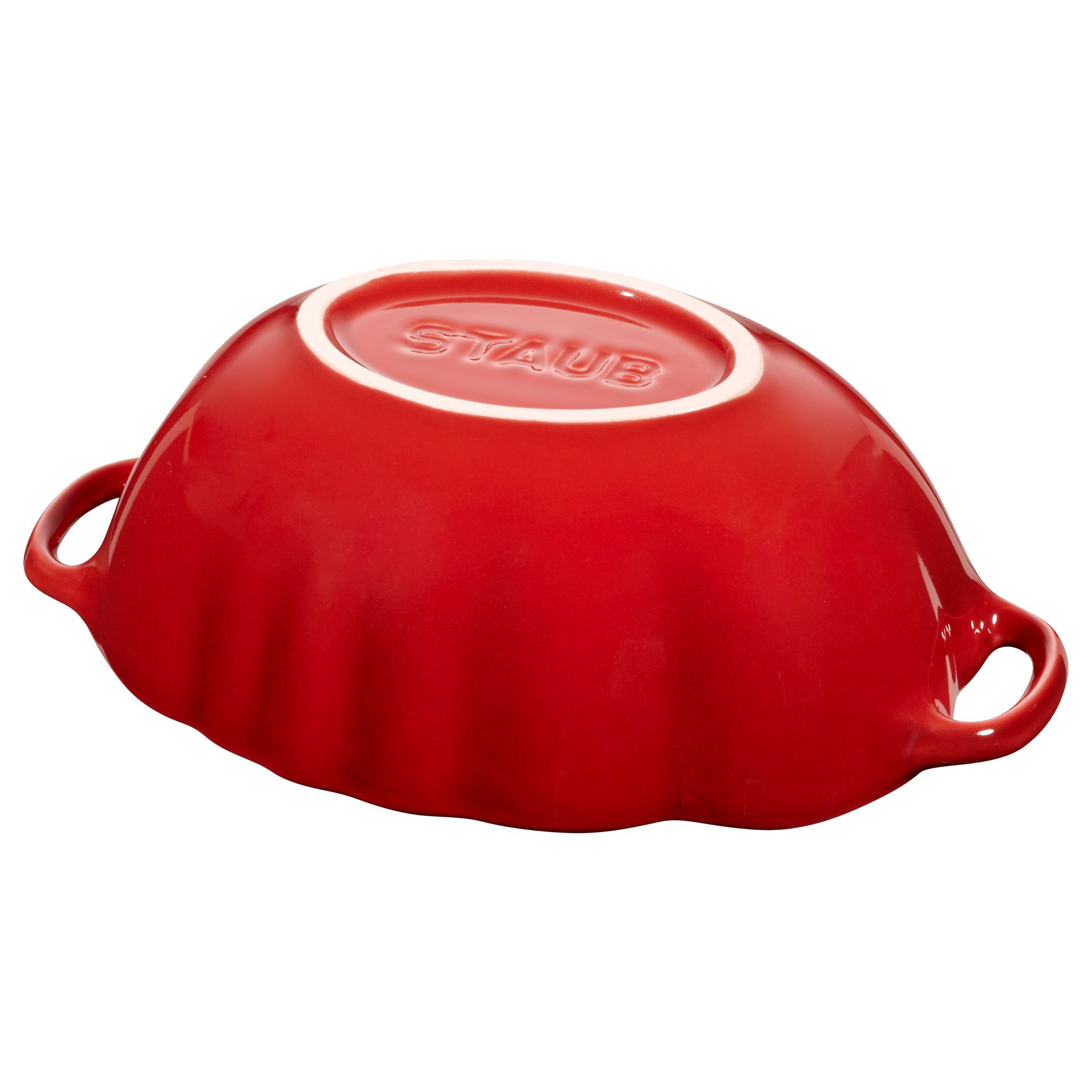 Cocotte 16 cm, Tomate, Kirsch-Rot, Keramik
