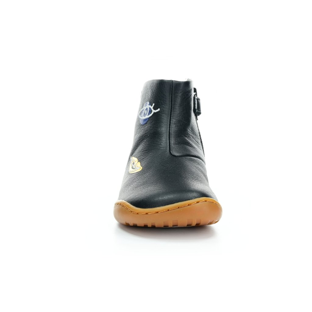 Camper Peu Cami TWS Sella Negro Surreal Face Black (K900216-003) schwarze Barfuß-Stiefeletten