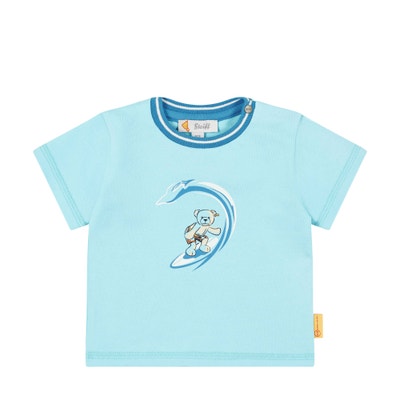 T-Shirt kurzarm, hellblau für Jungs