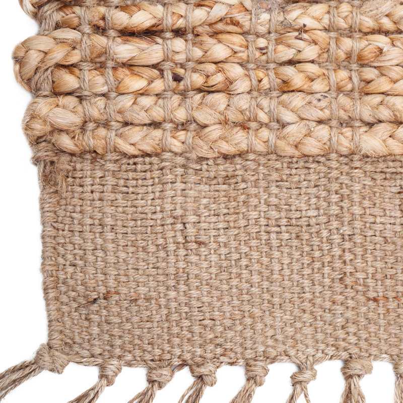 Tapis jute naturel structure 110x170cm VIGGO