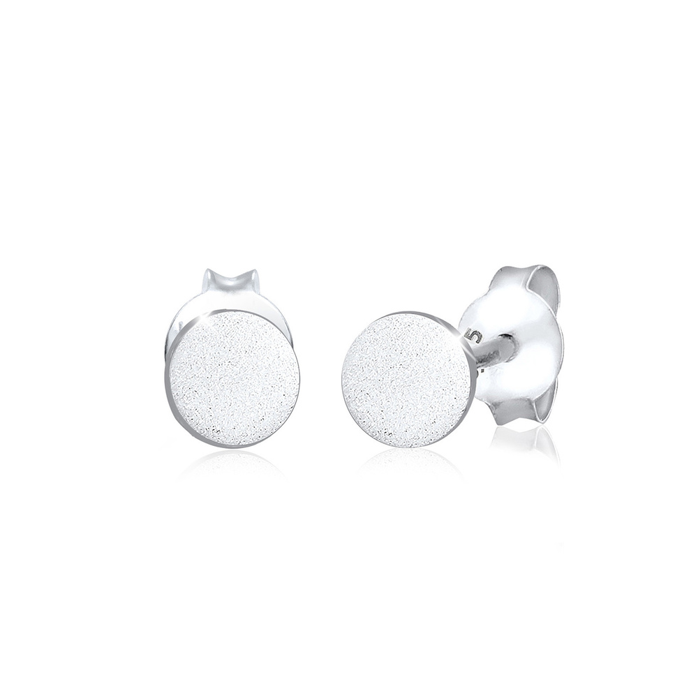 Elli Elli Boucles d'Oreilles Boucles doreilles en cercle geo délustré filigrane 925/10 Boucles d'oreilles