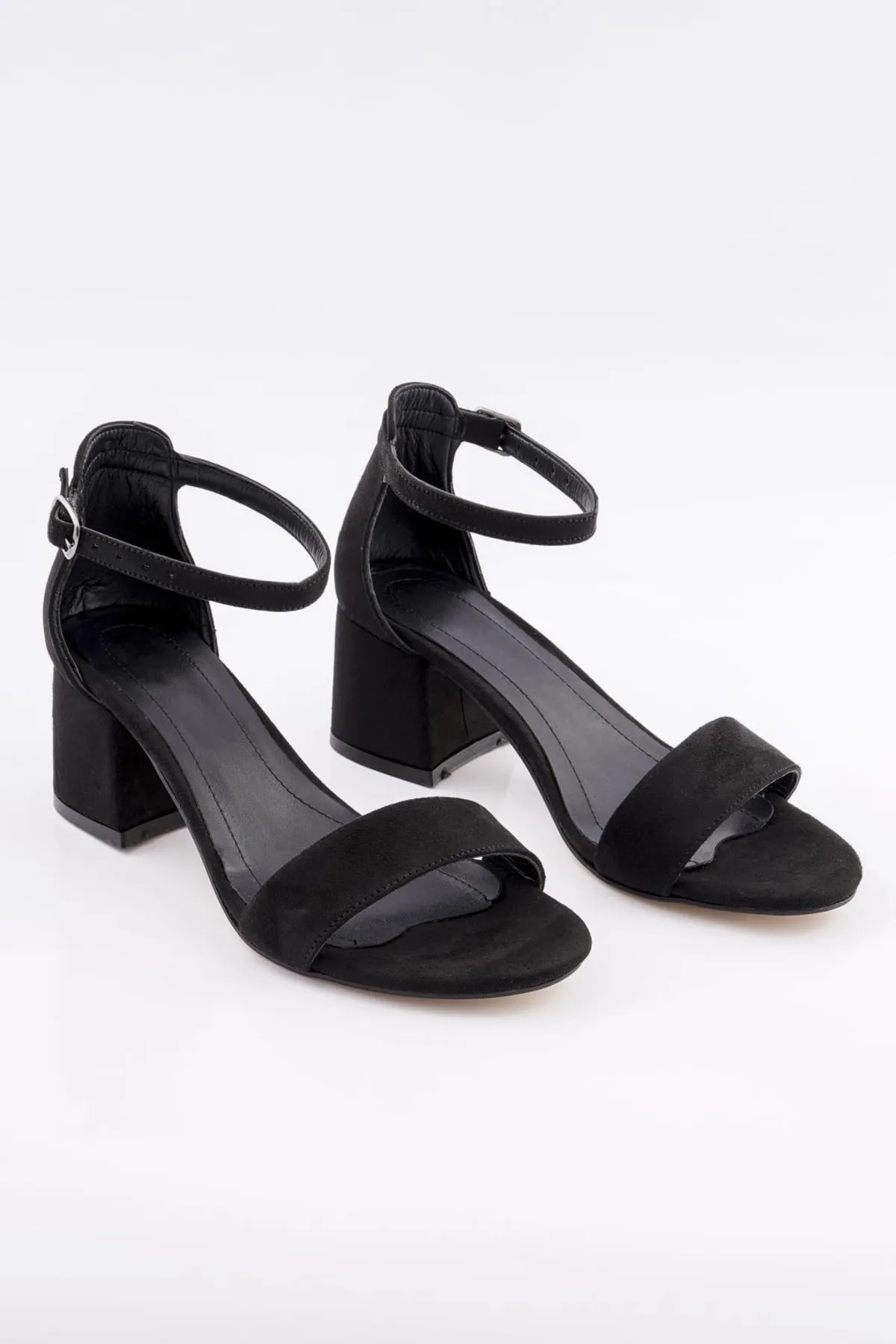 CZ London  Damen-Schuhe mit Absatz, knöchelgebunden, offener Riemen vorne, Sommer