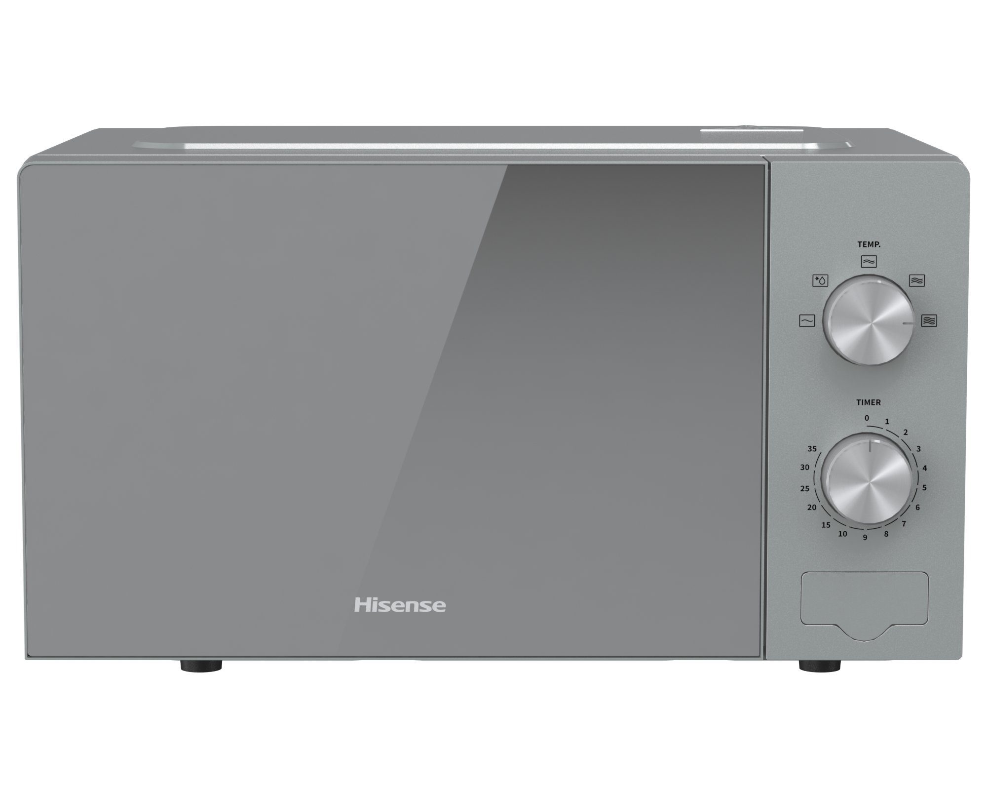 Hisense Mikrowelle H20MOMP1, Auftaufunktion, 20,00 l, Glasdrehteller, manuelle Steuerung, 35min Zeiteinstellung