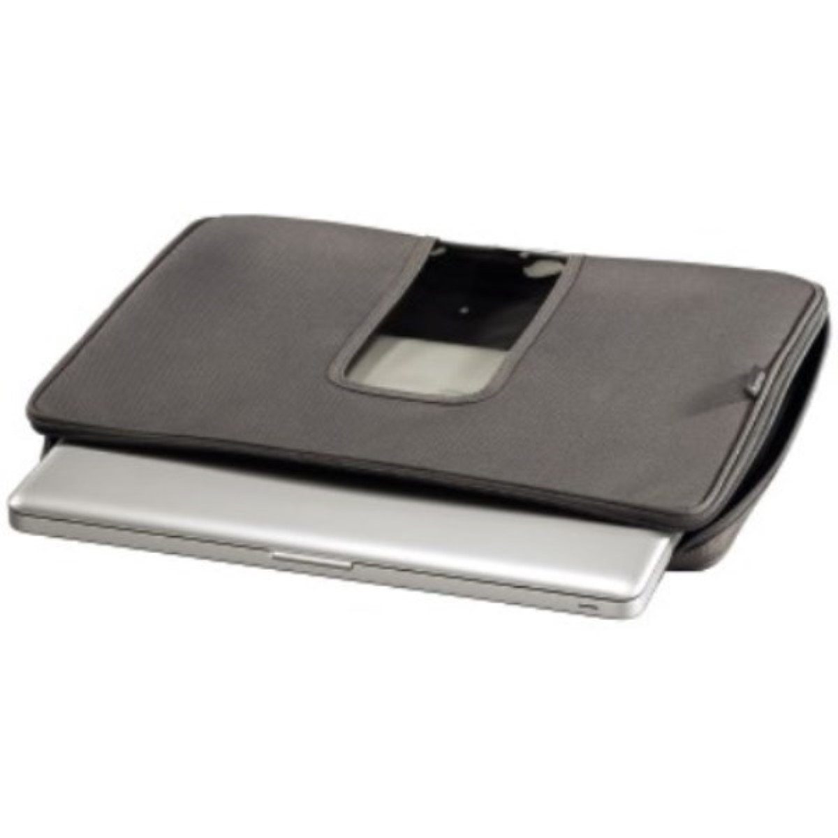 Hama Laptoptasche Notebook-Sleeve Vision Laptop-Tasche Case Grau, Business Hülle Tragegriff Notebook-Fach für 17