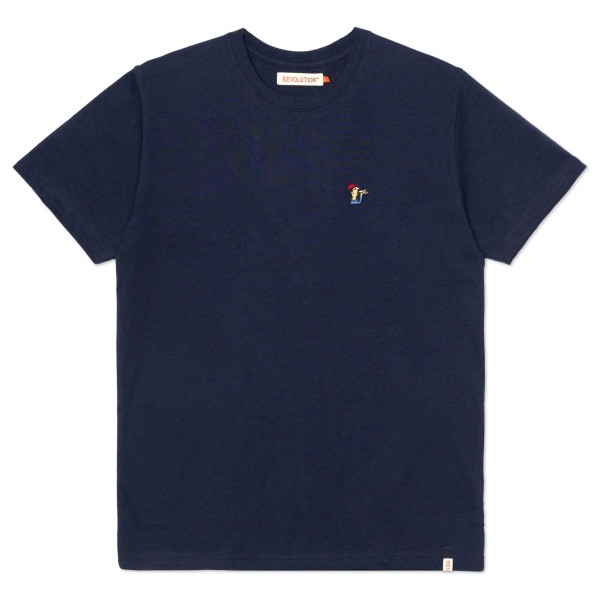 Revolution - Regular Fit Recycled T-Shirt ZIP