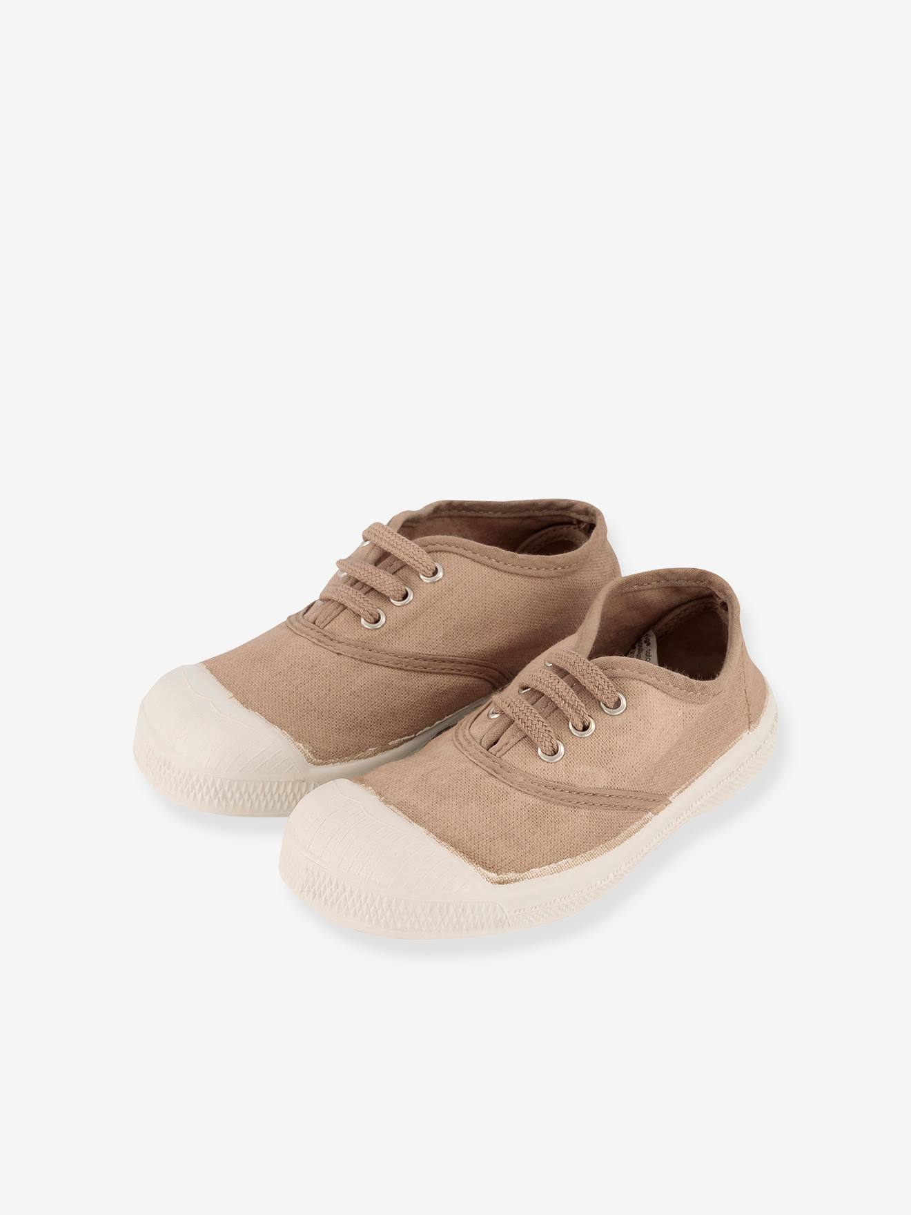 Tennis à lacets coton enfant BENSIMON® marine