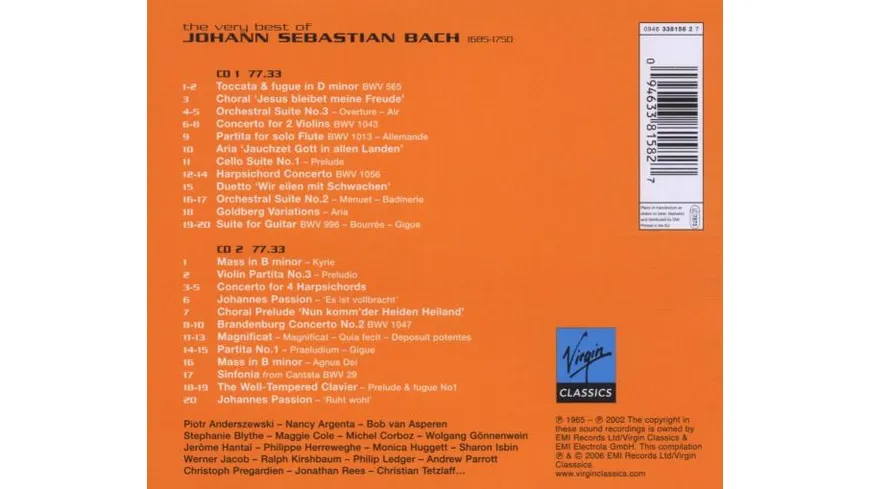 The Very Best Of Bach