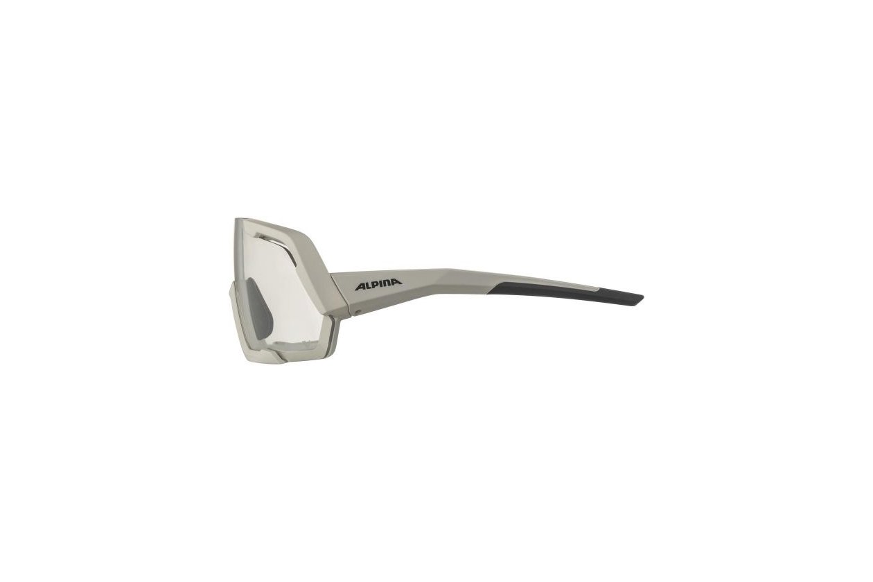 Alpina Rocket V cool-grey matt / clear lens