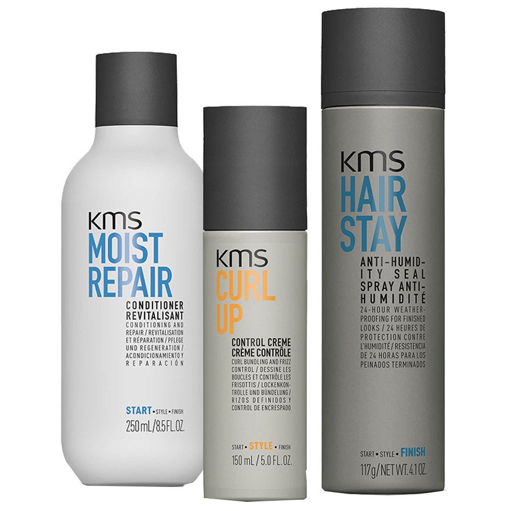 KMS Hydrated and Defined Curls Bundle