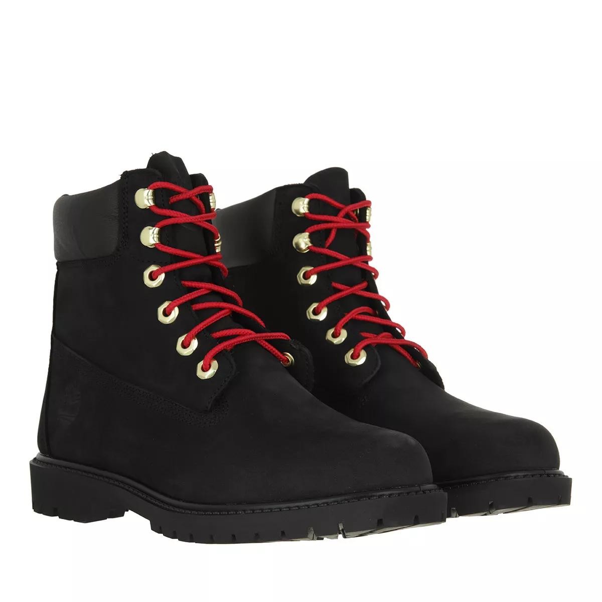 TIMBERLAND Stiefeletten schwarz Schnürstiefel