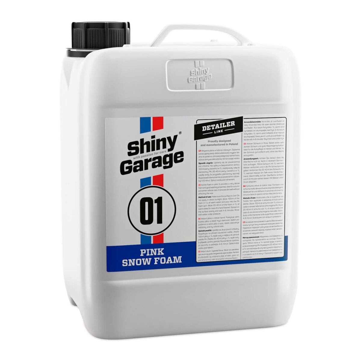 Shiny Garage Pink Snow Foam Aktivschaum 5L