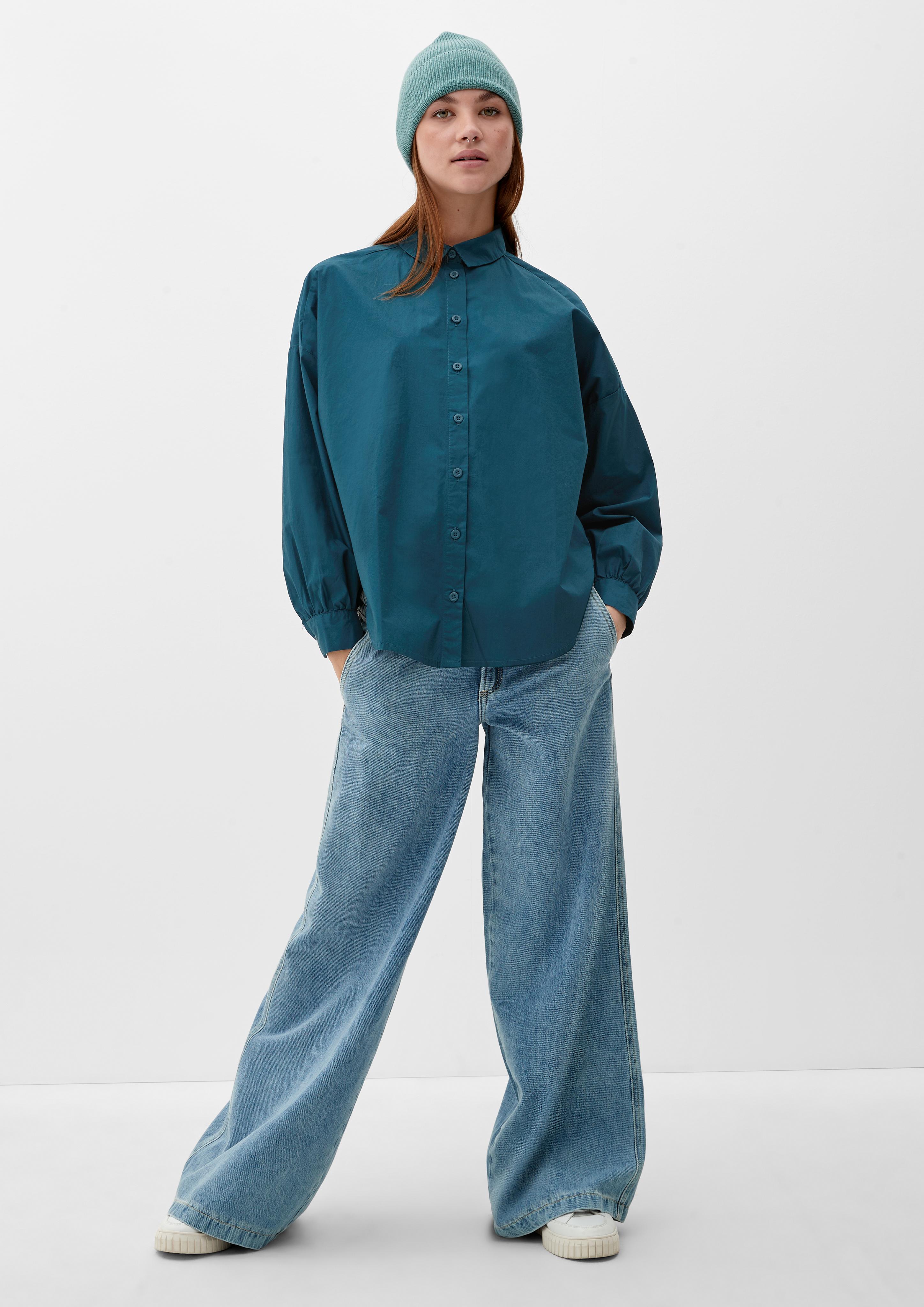 Bluse mit überschnittenen Schultern  2117758-6985