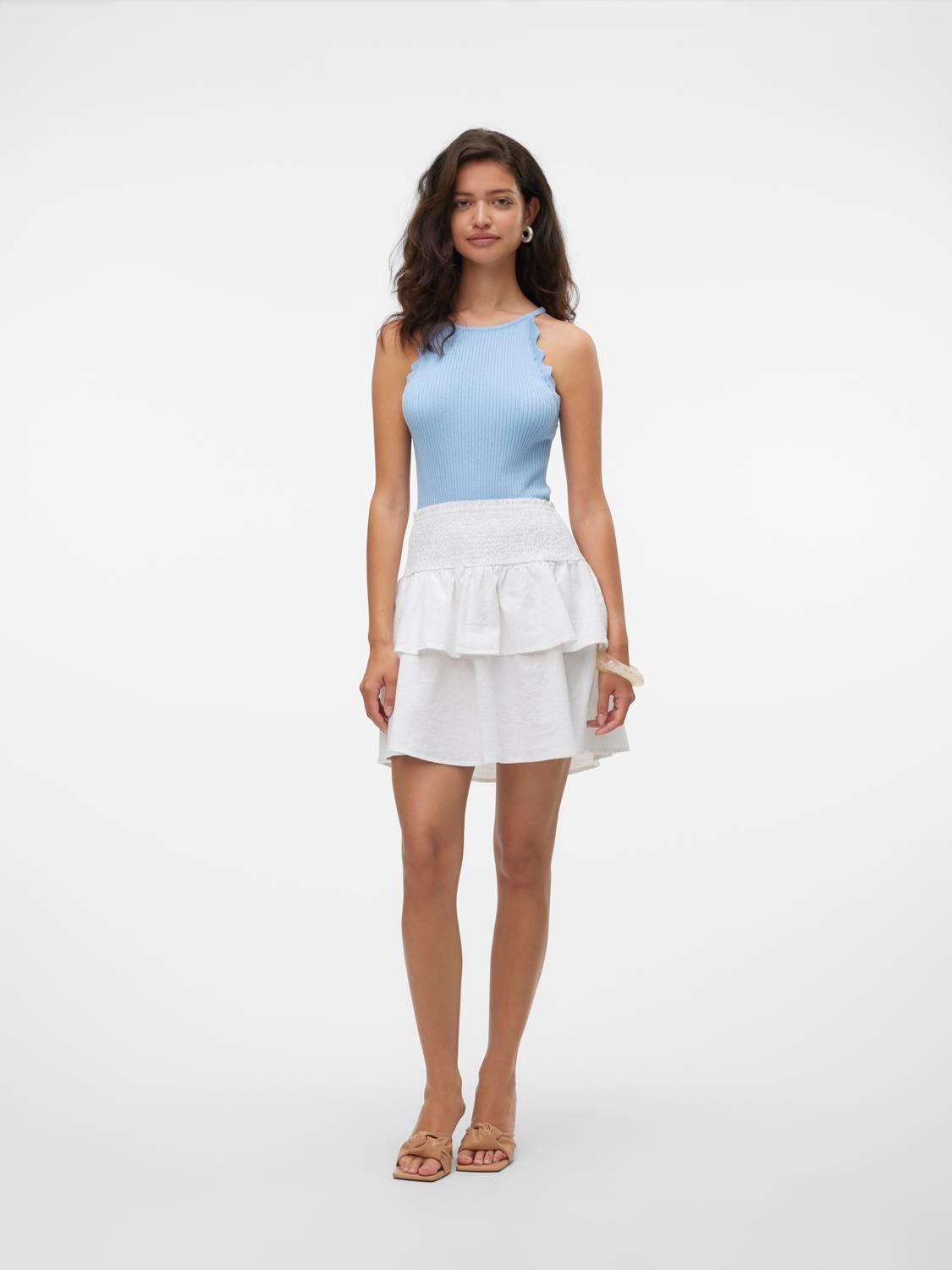 VMLUNA Hohe Taille Kurzer Rock