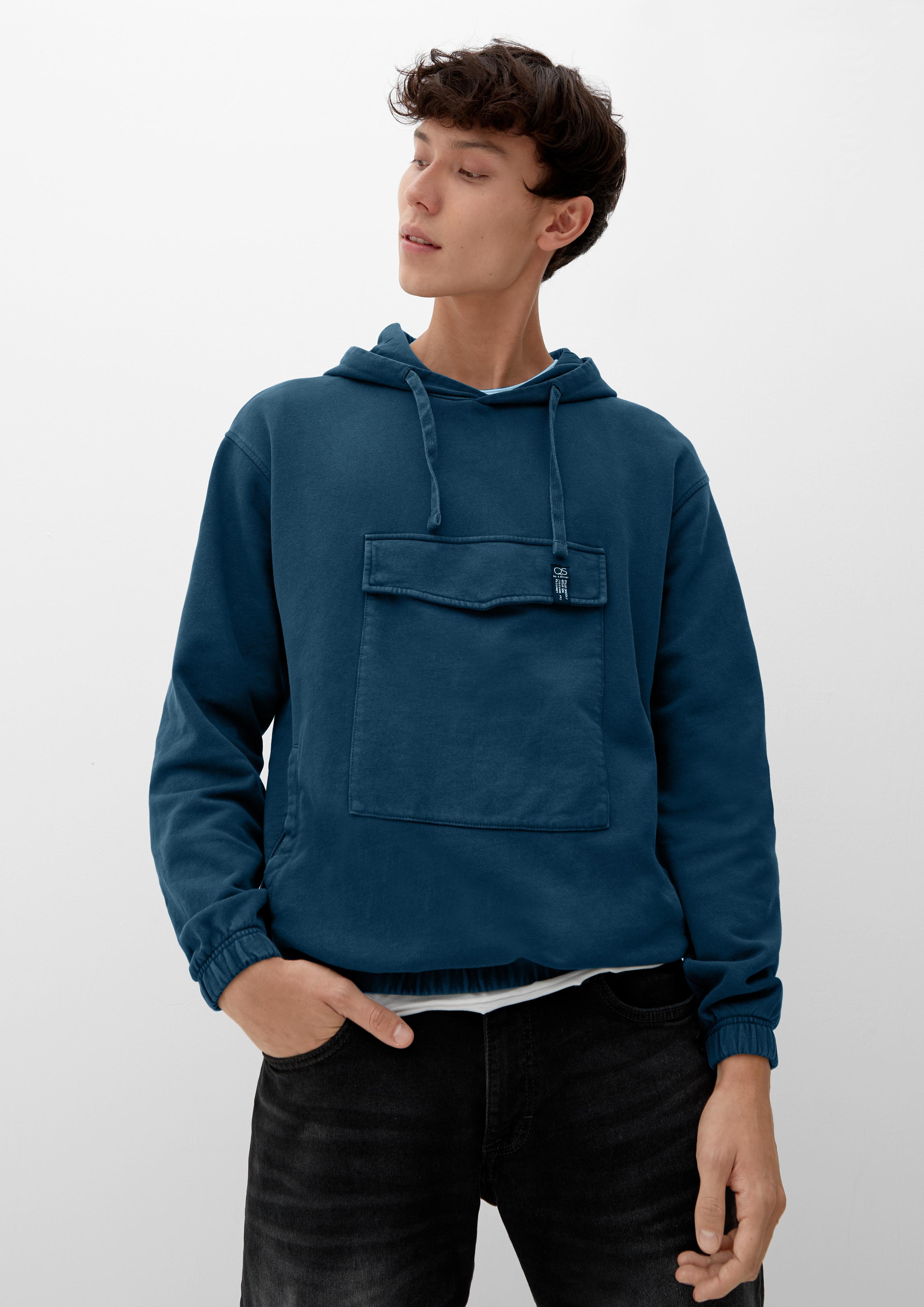 Hoodie mit Fronttasche  2120462-6985