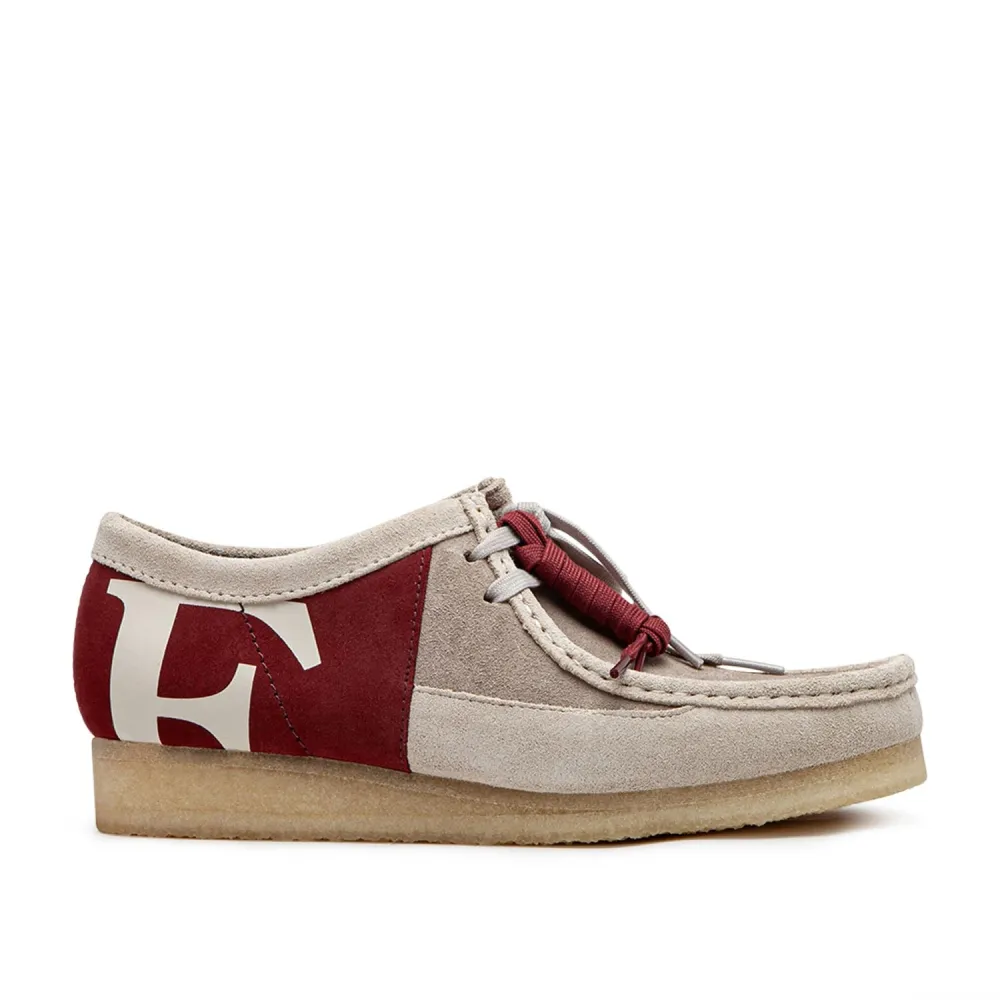 Clarks x Franck Pellegrino Wallabee Combi 261783087 / rot