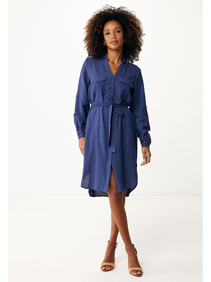 Mexx Kleid in Dunkelblau günstig kaufen