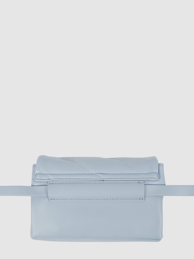 Gürteltasche in Leder-Optik in hellblau