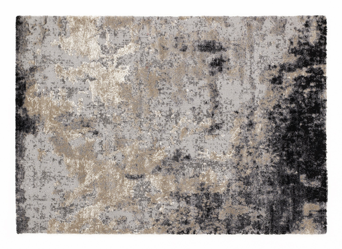 Webteppich Assoro Hellgrau 65 x 130 cm