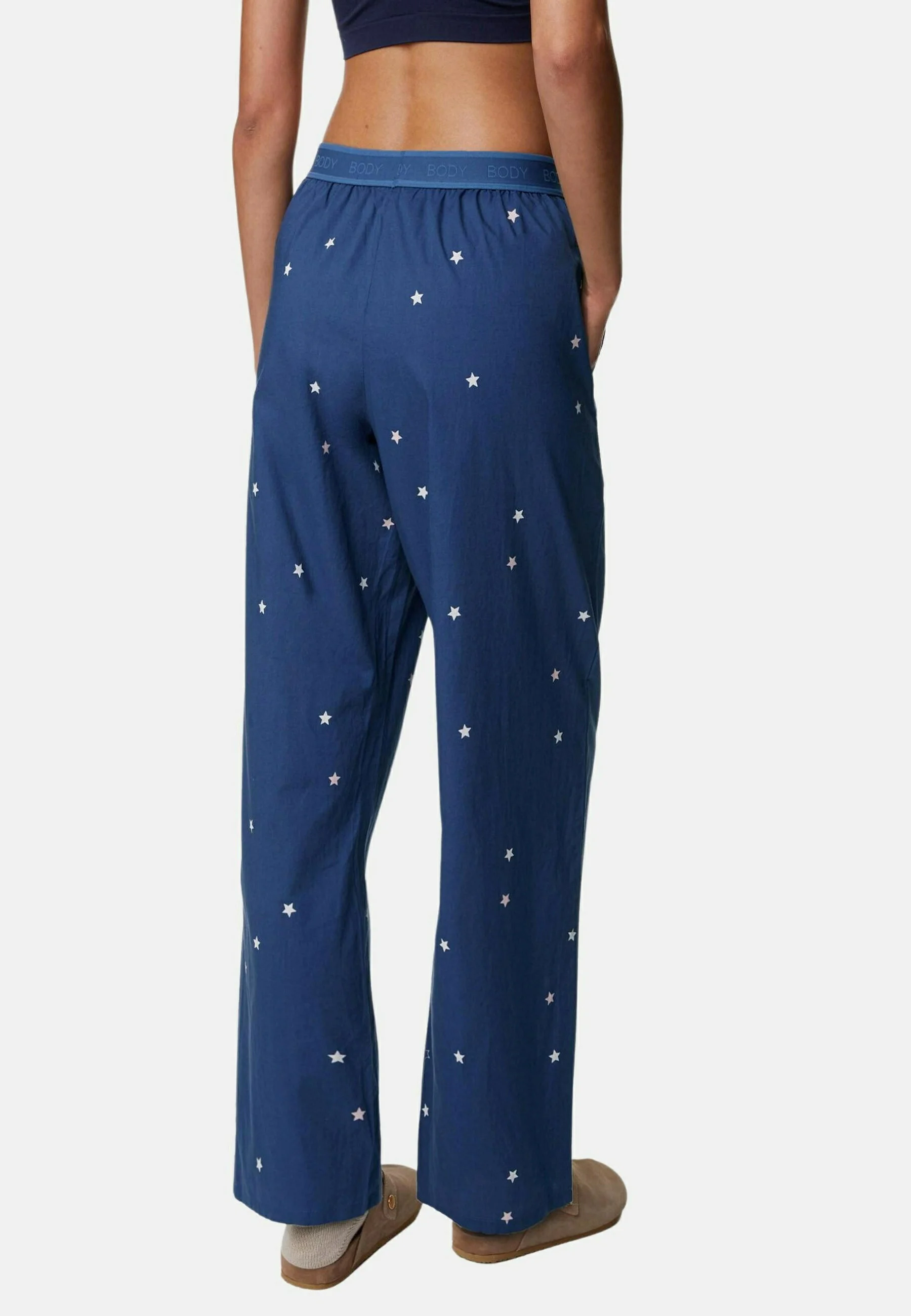 Marks & Spencer PAQUETE DE 2 ESTAMPADO DE ESTRELLAS Y CUADROS - Pantalones de pijama