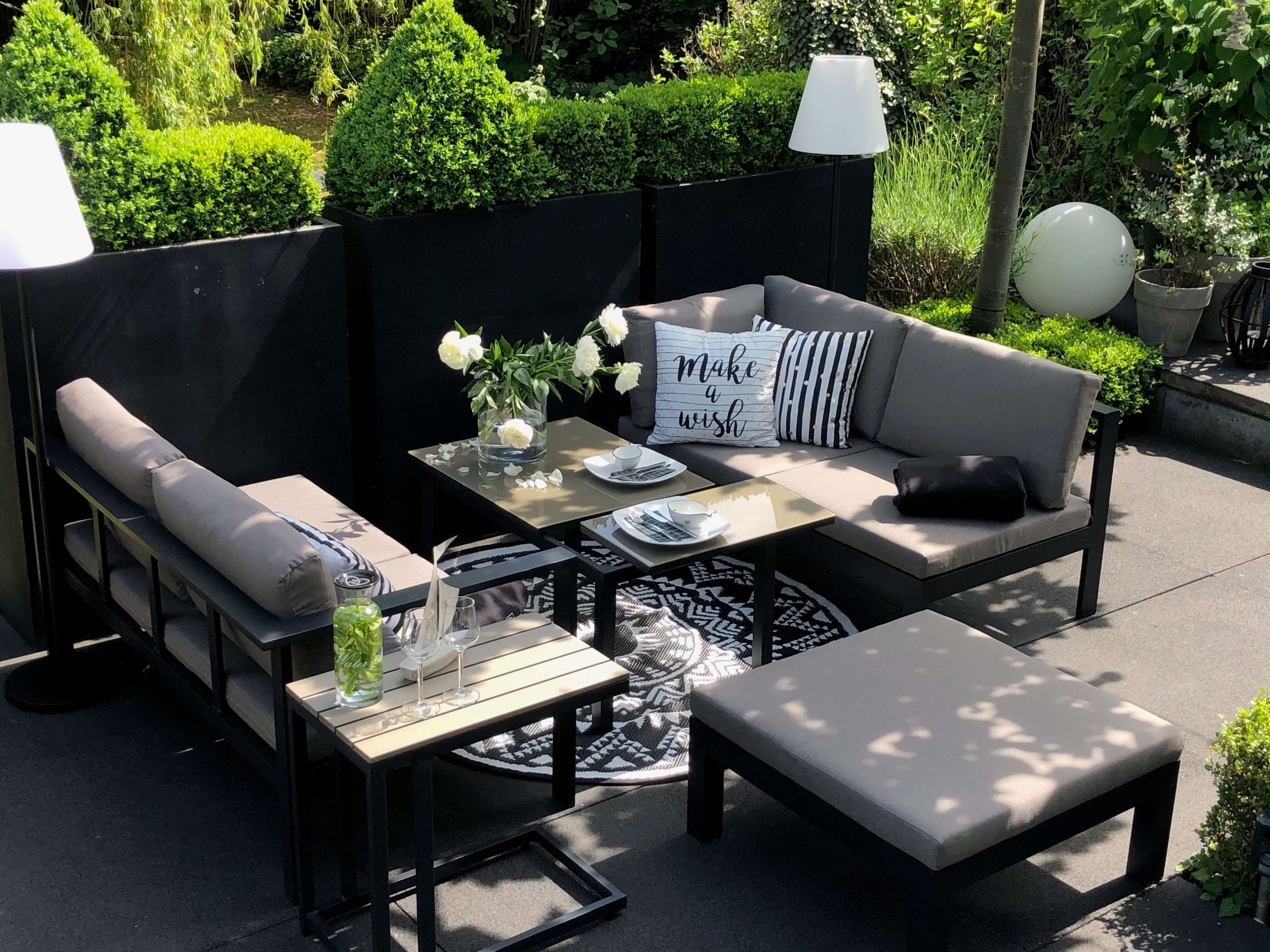 Matodi Gartenlounge-Set TAUPE