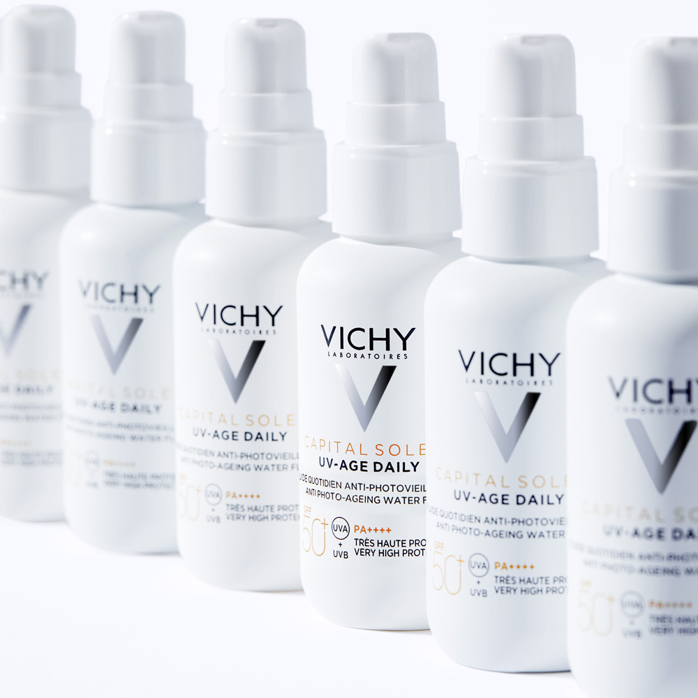 Vichy Capital Soleil Protection Solaire Indice 50 Visage