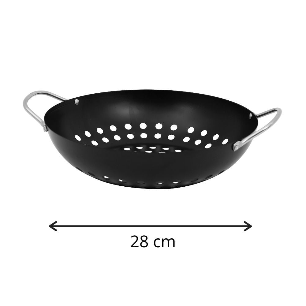 Orange85 Grill-Wok-Pfanne aus Metall