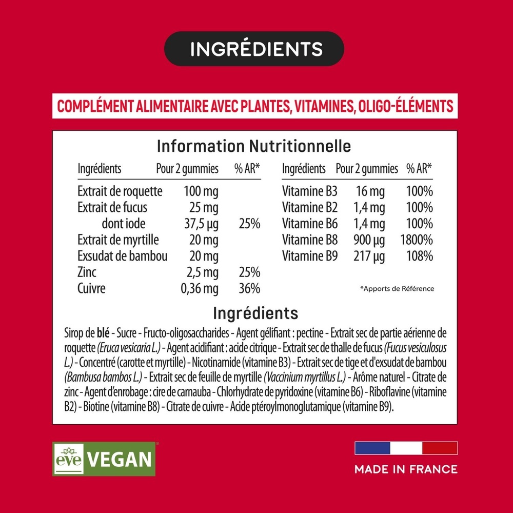 lashilé Good Beard Complément alimentaire Cheveux