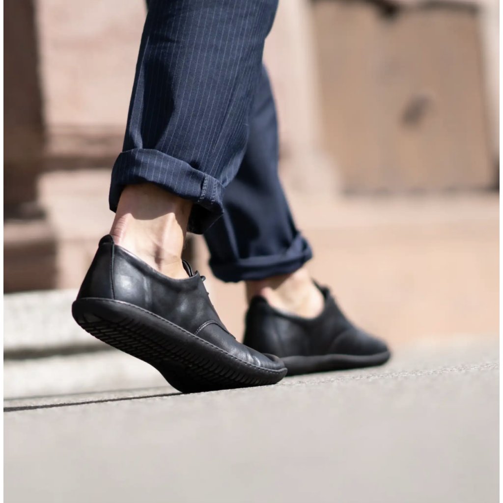 Groundies Palermo Black Business-Barfußschuhe