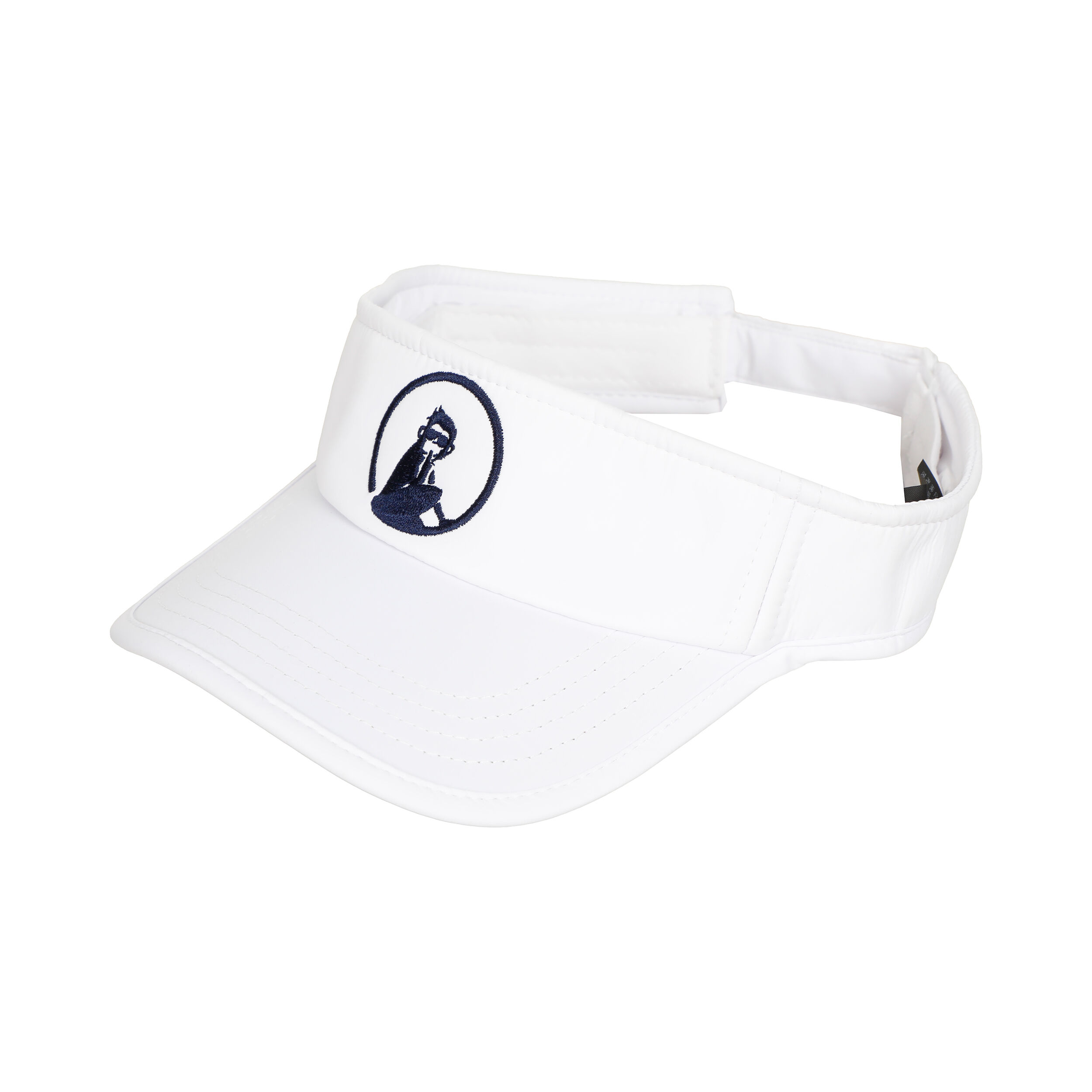 Court Visor - Weiß, Schwarz