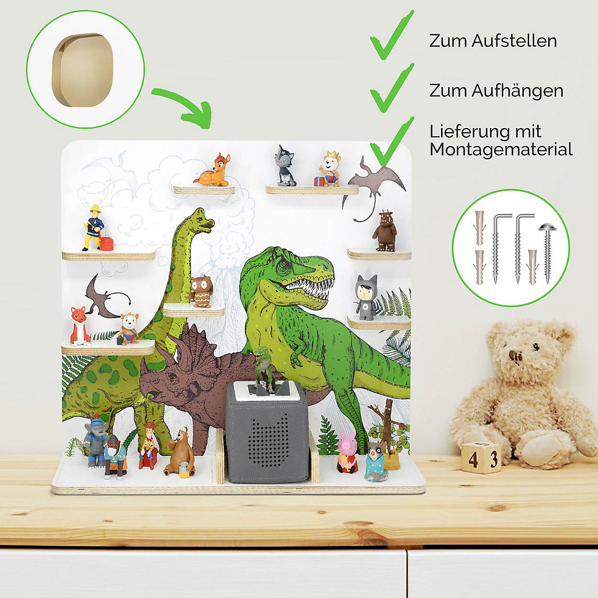 Regal für Musikbox 