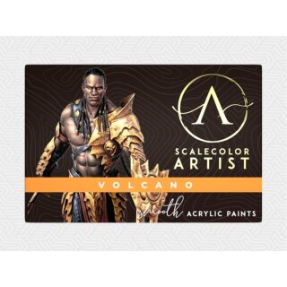 Artist Scale Color Set: Volcano (6x 20ml)