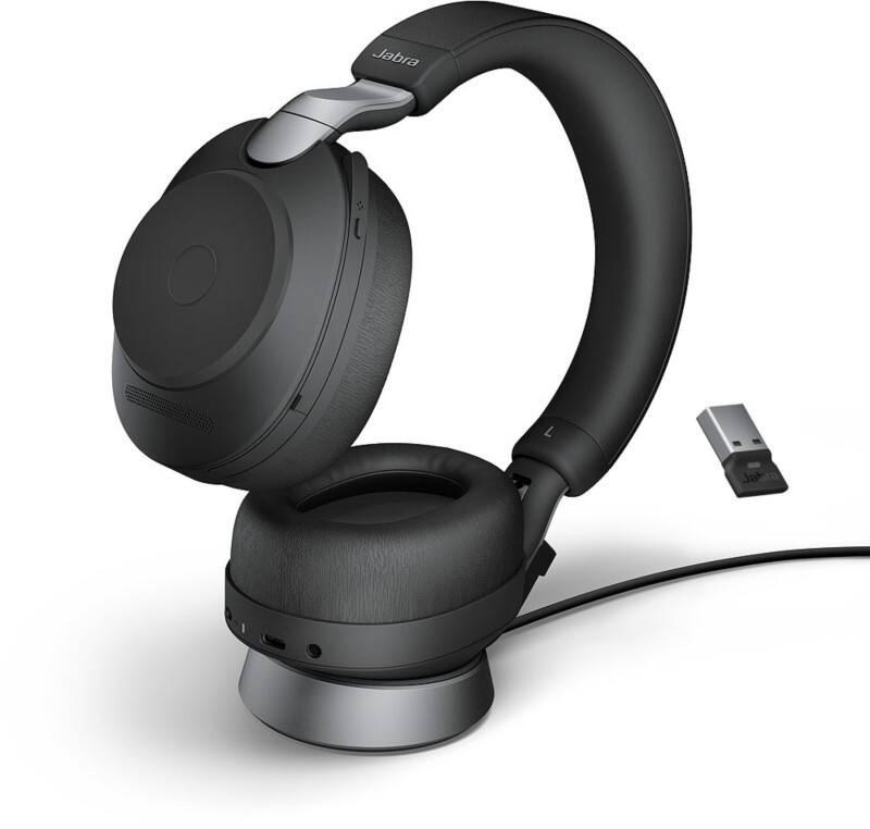 Jabra Verkabelt / Kabellos Headset mit Mikrofon Stereo Evolve2 85